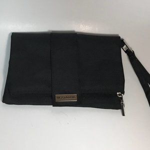 Viktor & Rolf black fold-over wristlet